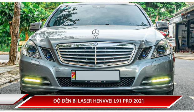 ĐỘ ĐÈN BI LASER HENVVEI L91 PRO 2021 CHO CÁC DÒNG XE